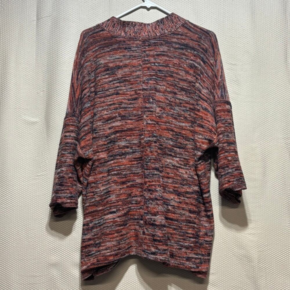 Pure Jill J. Jill Women's Size L Multi-Color Campari Space Dyed Pullover Sweater - Picture 9 of 9
